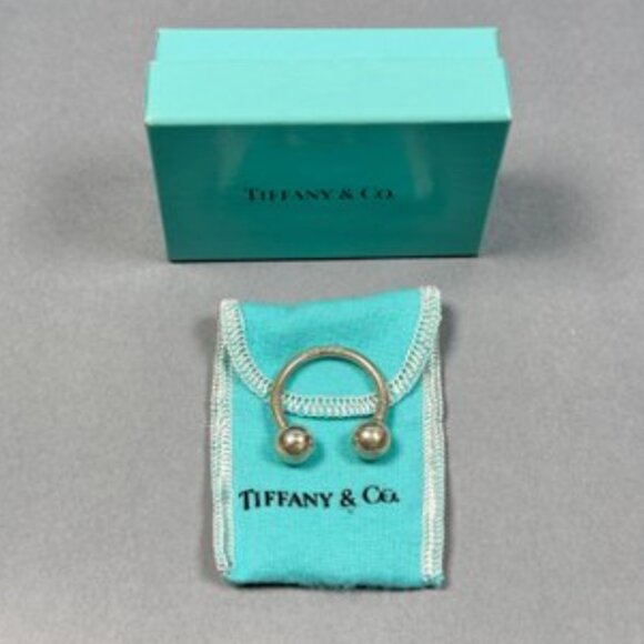 Vintage Tiffany & Co. Key Ring, Sterling Silver Tiffany With Box - Picture 3 of 4
